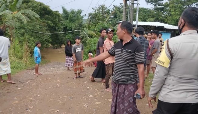 Banjir Melanda Dua Desa di Lombok Tengah