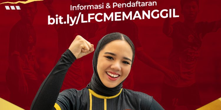 Cari Talenta Terbaik, LFC Buka Rekrutmen Pemain untuk Liga 3 Tahun 2022