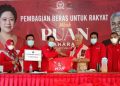 Ketua DPR Puan Maharani Bagi Beras Premium untuk Warga NTB