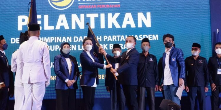 AHMAD SYAMSUL HADI NAHKODAI KETUA DPD LOMBOK TENGAH: Totalitas Dalam Perjuangan Adalah Suatu Keharusan 