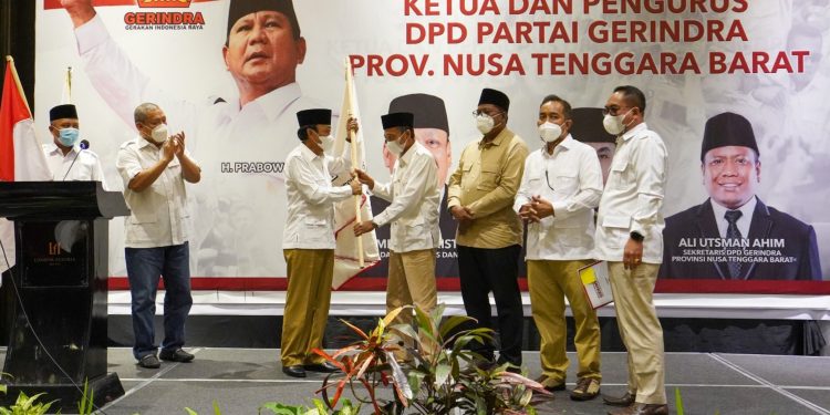 Peralihan Kepemimpinan tanpa Riak, Pathul Bahri Resmi Pimpin Gerindra NTB