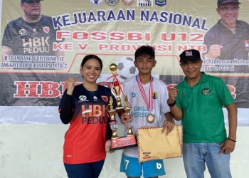 HBK PEDULI Sponsori Kejurnas Sepakbola U-12, Sumatera Utara Raih HBK Cup 2022