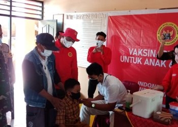 BINDA NTB Sukseskan Vaksinasi Di SDN 10 Cakranegara