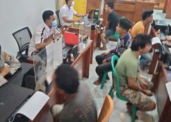 Apes, Tiga Pengamen Jalanan dan Dua Pengedar ini Ikut Tertangkap Tim Ops Resnarkoba