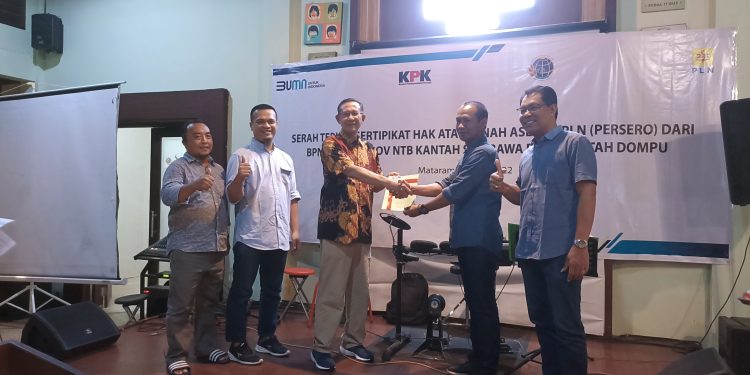 Amankan Aset Tanah, PLN UIP Nusra Sinergi dengan KPK dan Kementerian ATR/BPN