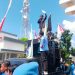 Aksi Mahasiswa BEM NTB Raya di Kantor DPRD Lotim Tuntut Pemerintah Serius Tangani Wabah PMK