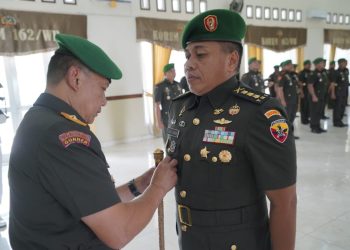Danrem 162/WB Pimpin Penyerahan Jabatan Kasrem 162 dan Sertijab Kasilog