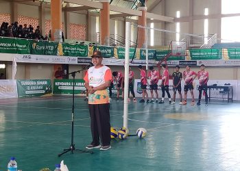 JMSI NTB dan Bank NTB Syariah Gelar Turnamen Voli antar Pelajar Piala Gubernur Cup 2022