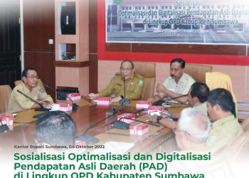Gandeng Bank NTB Syariah, Pemkab Sumbawa Gelar Sosialisasi PAD
