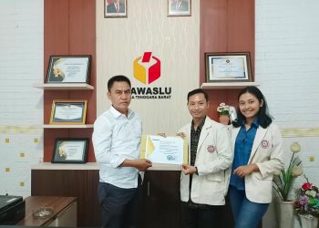 Kawal Pemilu 2024, KMHDI NTB Gelar Audiensi dengan Bawaslu
