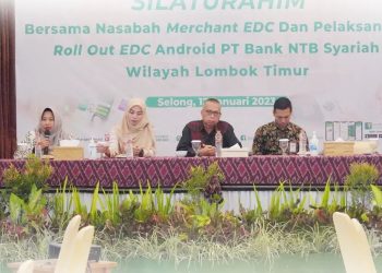 Silaturahim Bersama Nasabah EDC dan Pelaksanaan Roll Out EDC Android Bank NTB Syariah Wilayah Loteng dan Lotim