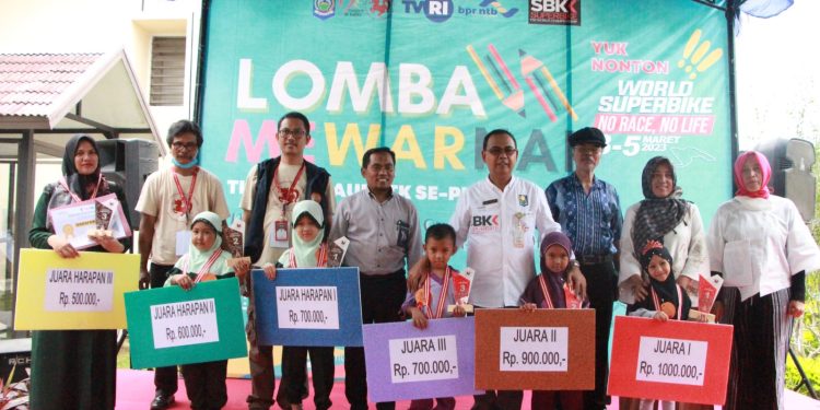 Museum NTB gelar lomba mewarnai sambut WSBK