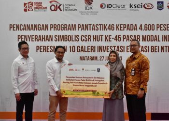 Wagub NTB : Pentingnya Literasi dan Inklusi Pasar Modal Bagi Masyarakat