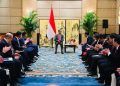 Gelar Pertemuan Bisnis, Presiden Tekankan Komitmen Indonesia Jaga Investasi
