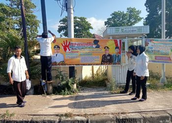 Polres Bima Kota Kampanye Stop  Kekerasan Terhadap Anak dan Perempuan 