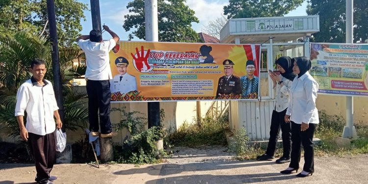 Polres Bima Kota Kampanye Stop  Kekerasan Terhadap Anak dan Perempuan 