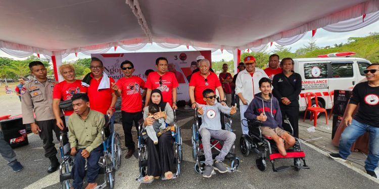 Kembali Gelar Aksi Kemanusiaan, Rachmat Hidayat Salurkan Seabrek Bantuan untuk Masyarakat Lombok Tengah