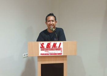 Ketua SBNI NTB Berkomitmen Memperjuangkan Hak Wartawan Mendapatkan Perlindungan  BPJS Kesehatan dan BPJS Ketenagakerjaan