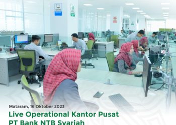 Live Operasional Kantor Pusat PT Bank NTB Syariah