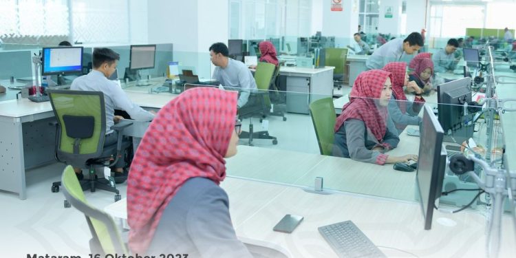 Live Operasional Kantor Pusat PT Bank NTB Syariah