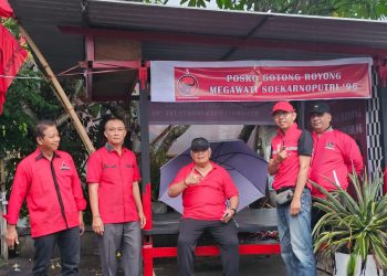 Bangkitkan Spirit Perjuangan Megawati, Rachmat Hidayat Resmikan Posko Gotong Royong Megawati di Mataram