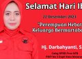 Hj. Darbahyanti : Saatnya Perempuan jadi Agen Perubahan !!