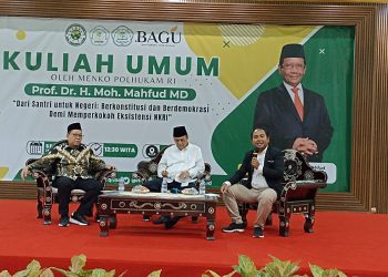 Meski Tak Jadi Dihadiri Mahfud, Kuliah Umum di Uiqhba Tetap Berjalan Khidmat
