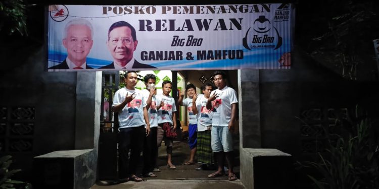 Puluhan Posko Pemenangan Ganjar-Mahfud Didirikan Relawan Big Bro di NTB