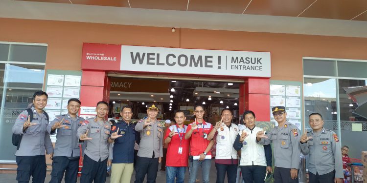 Sidak Satpam Di Tiga Lokasi, Banyak Di Temukan Tidak Memiliki KTA Dan Tidak Kompenten