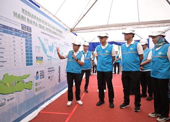 Dirut PLN Lakukan Inspeksi SPKLU Jalur Mudik, Pastikan 1.299 Unit Se-Indonesia Siaga Melayani Pengguna Mobil Listrik 