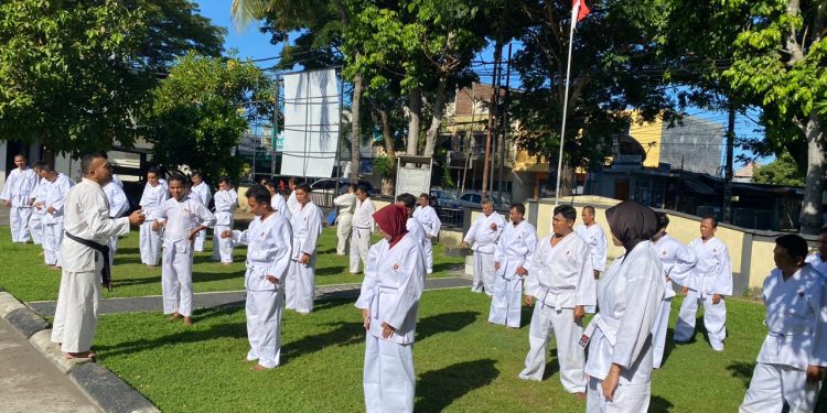 Polresta Mataram Gelar Ujian Beladiri Polri UKP Periode 1 Juli 2024