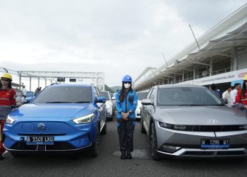 PLN Sambut Kehadiran Peserta EV Journey Experience, “Selamat Datang, SPKLU di NTB Sudah Siap”