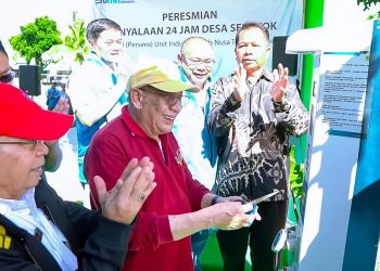 Pulau Moyo Sambut SPLU PLN Untuk Pertama Kalinya: Era Baru Listrik 24 Jam