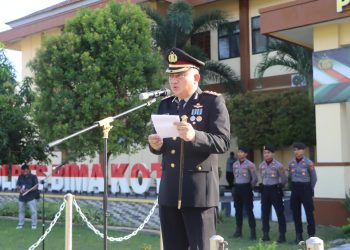 Polres Bima Kota Gelar Upacara Peringatan Hari Lahir Pancasila