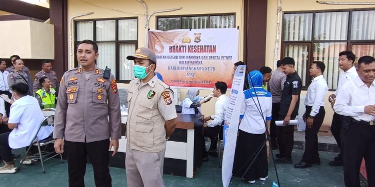 Polres Lombok Utara Gelar Pemeriksaan Kesehatan
