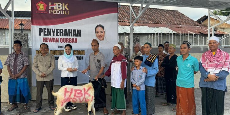 Hari Raya Idul Adha 2024, Masyarakat Pulau Lombok Terima Hewan Kurban dari Rannya dan Yayasan HBK Peduli