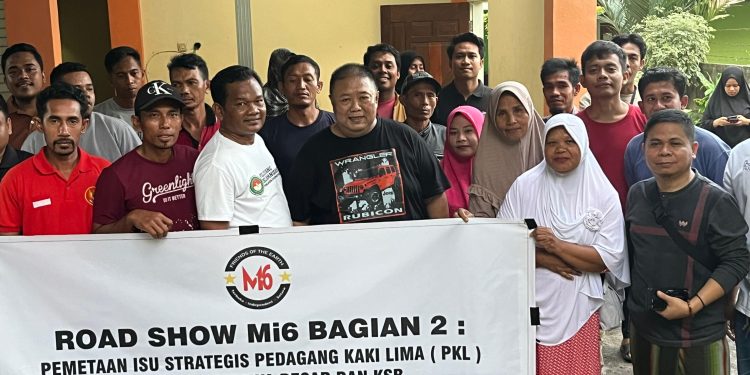 Roadshow Mi6 untuk Pilgub NTB 2024: Serap Aspirasi PKL di Bumi Pariri Lema Bariri