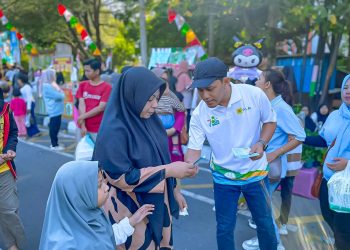 Semarakkan Promo Tambah Daya “Belanja Nyaman, Listrik Aman,” PLN Gelar Sosialisasi di Car Free Day Udayana