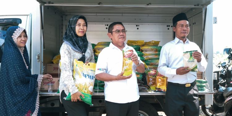 Semarak Peringatan HUT RI ke-79, Dinas Ketahanan Pangan NTB Kembali Gelar GPM di Desa Saribaye Lingsar Lombok Barat