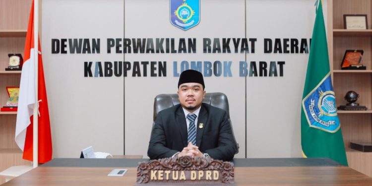 Lalu Ivan Indaryadi Politisi Muda Golkar Jabat Ketua DPRD Lobar Sementara