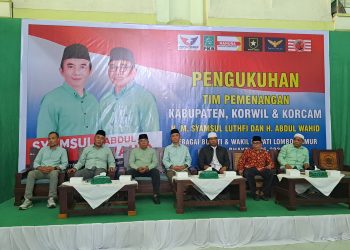 Tim Pemenangan Dikukuhkan, Luthfi-Wahid Ajak Pendukung Hindari Politik Kebencian