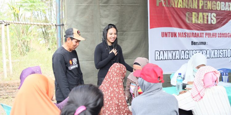 HBK Menyapa Berlanjut, Kini Gelar Pengobatan Gratis di Lombok Tengah