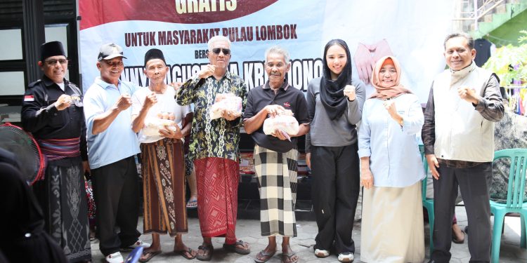 Di Mataram, HBK Peduli dan Partai Gerindra Komitmen Perhatikan Kesehatan Masyarakat