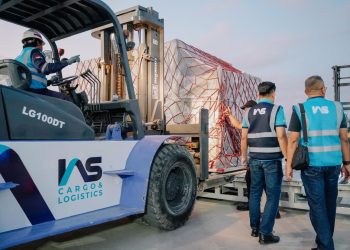 Kargo Logistik MotoGP Mandalika Telah Tiba di Bandara Lombok