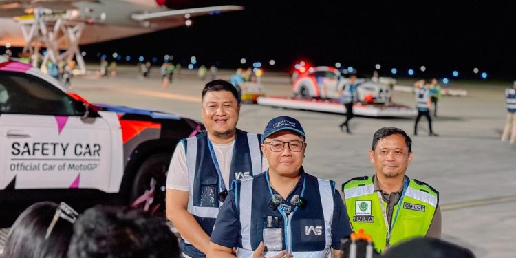 IAS Sukses Tuntaskan Penanganan Kargo Logistik MotoGP 2024 Mandalika