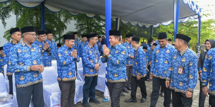 Peringatan HUT ke-53 Korpri, Pj Gubernur NTB Sampaikan Enam Pesan Penting