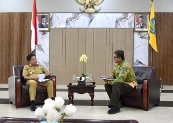 Recovery Plan Bank NTB Syariah, Direktur Bank NTB Syariah Audensi ke Penjabat Gubernur