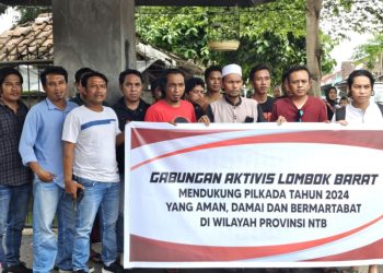 Gerakan Aktivis Lombok Barat, Deklarasi Pilkada Damai Pasca Pleno Pilkada 2024