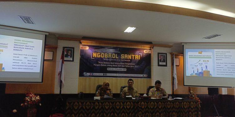 BBPOM Mataram Tingkatkan  Intensifikasi Pengawasan Pangan Olahan Jelang Nataru 2024