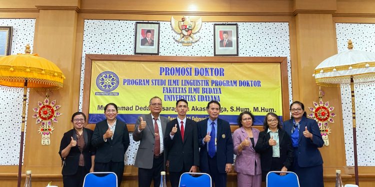 Salah Satu Dosen Universitas (NW) MATARAM Berhasil Tuntaskan Studi Doktor Dengan Kajian Linguistik Forensik